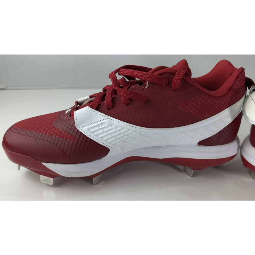 NWT Adidas Men's Size 7 ICON 8 Baseball CLEATS IG7104 Red Shoes New Without Box - Picture 6 of 12